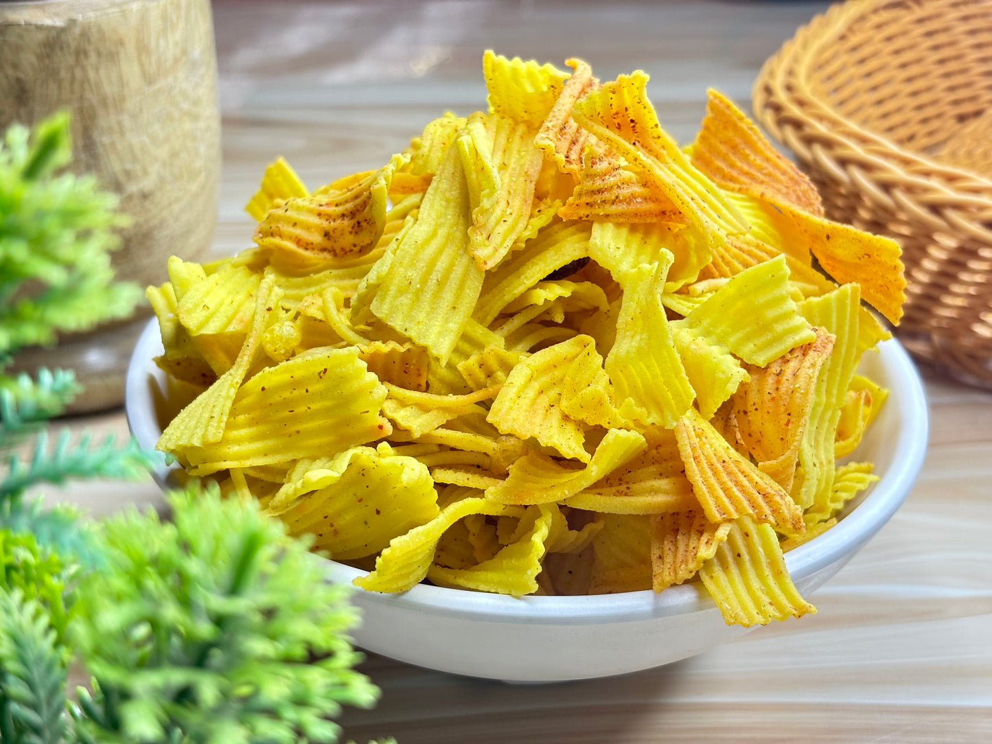 Gathiya Ribbon Chips (ଗାଣ୍ଠିଆ ରିବନ୍ ଚିପ୍ସ)