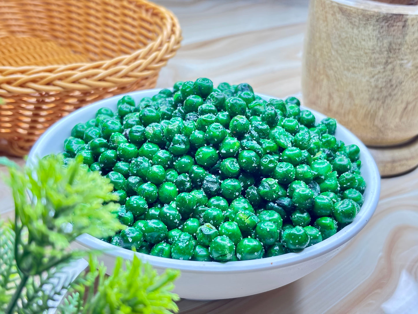 Roasted Green Peas (ଭଜା ସବୁଜ ମଟର)