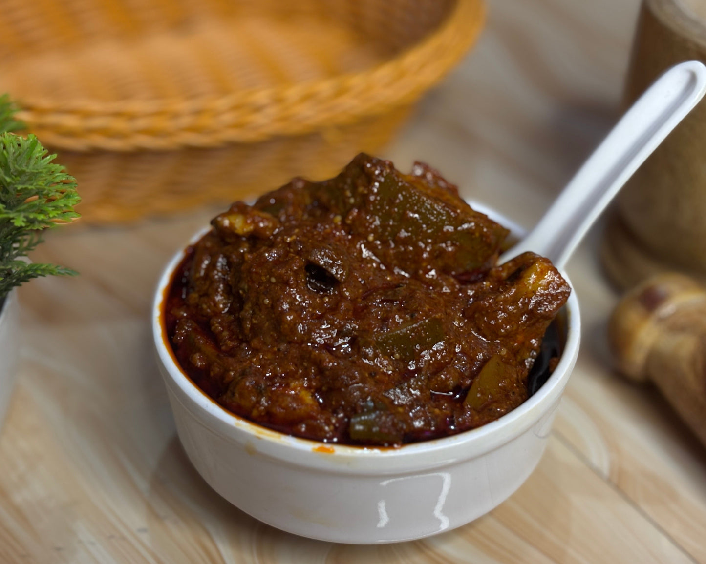 Spicy Mango Masala Pickle (ଆମ୍ବ ମସଲା ଆଚାର)