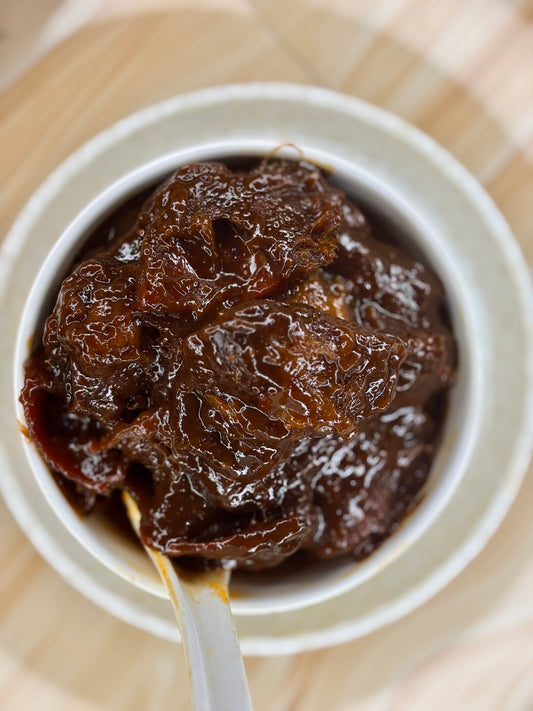Sweet Dry Mango Rai Pickle (ମିଠା ଶୁଖିଲା ଆମ୍ବ ରାଇ ଆଚାର)