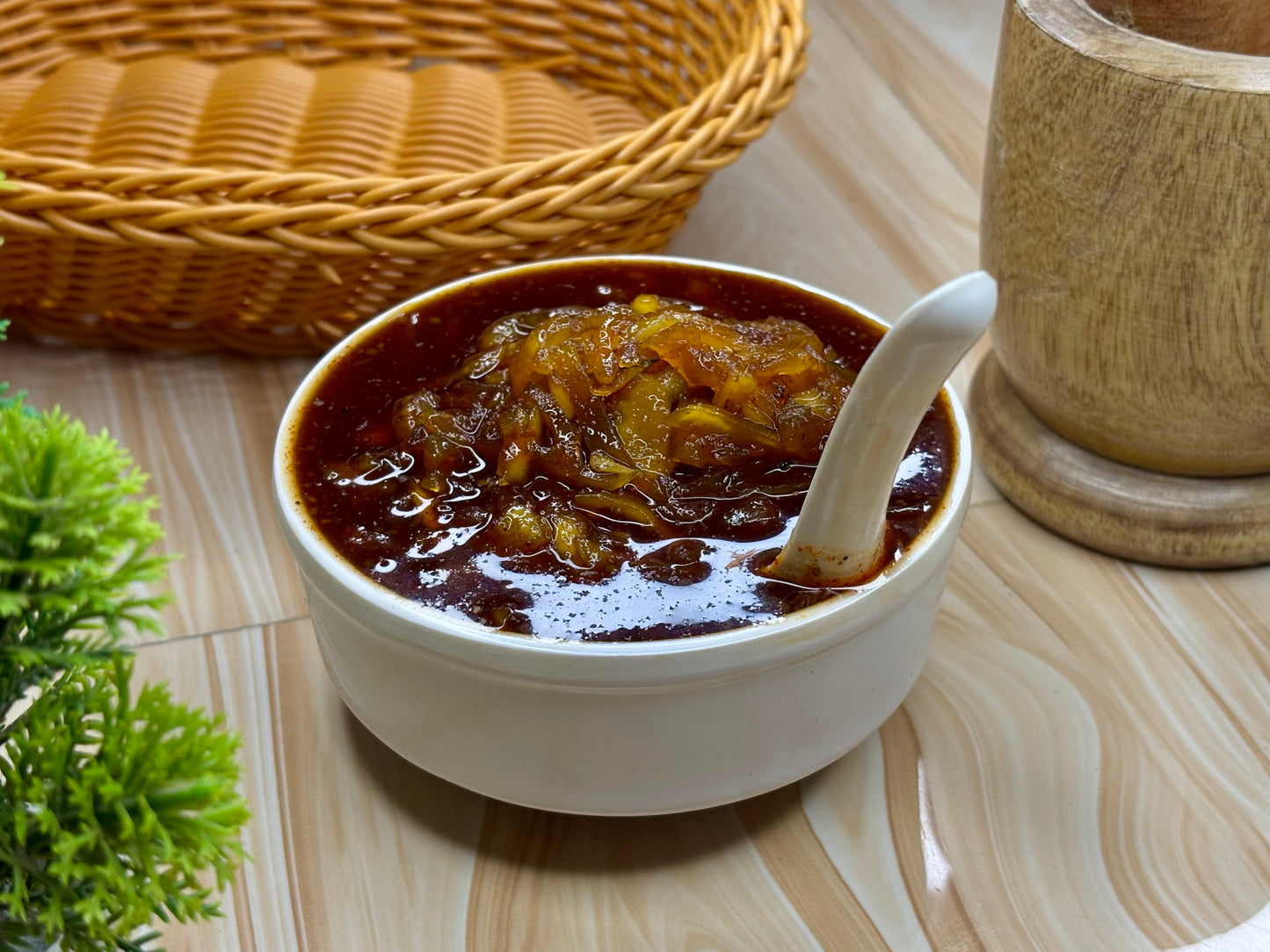 Sweet Mango Chunda Pickle (ମିଠା କୋରା ଆମ୍ବ ଆଚାର)