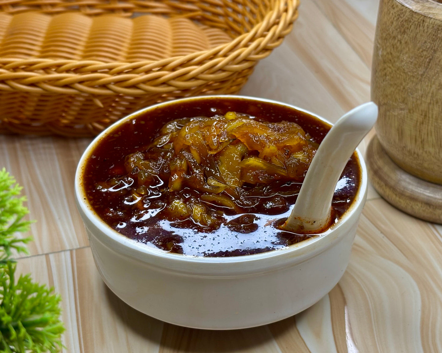 Sweet Mango Chunda Pickle (ମିଠା କୋରା ଆମ୍ବ ଆଚାର)