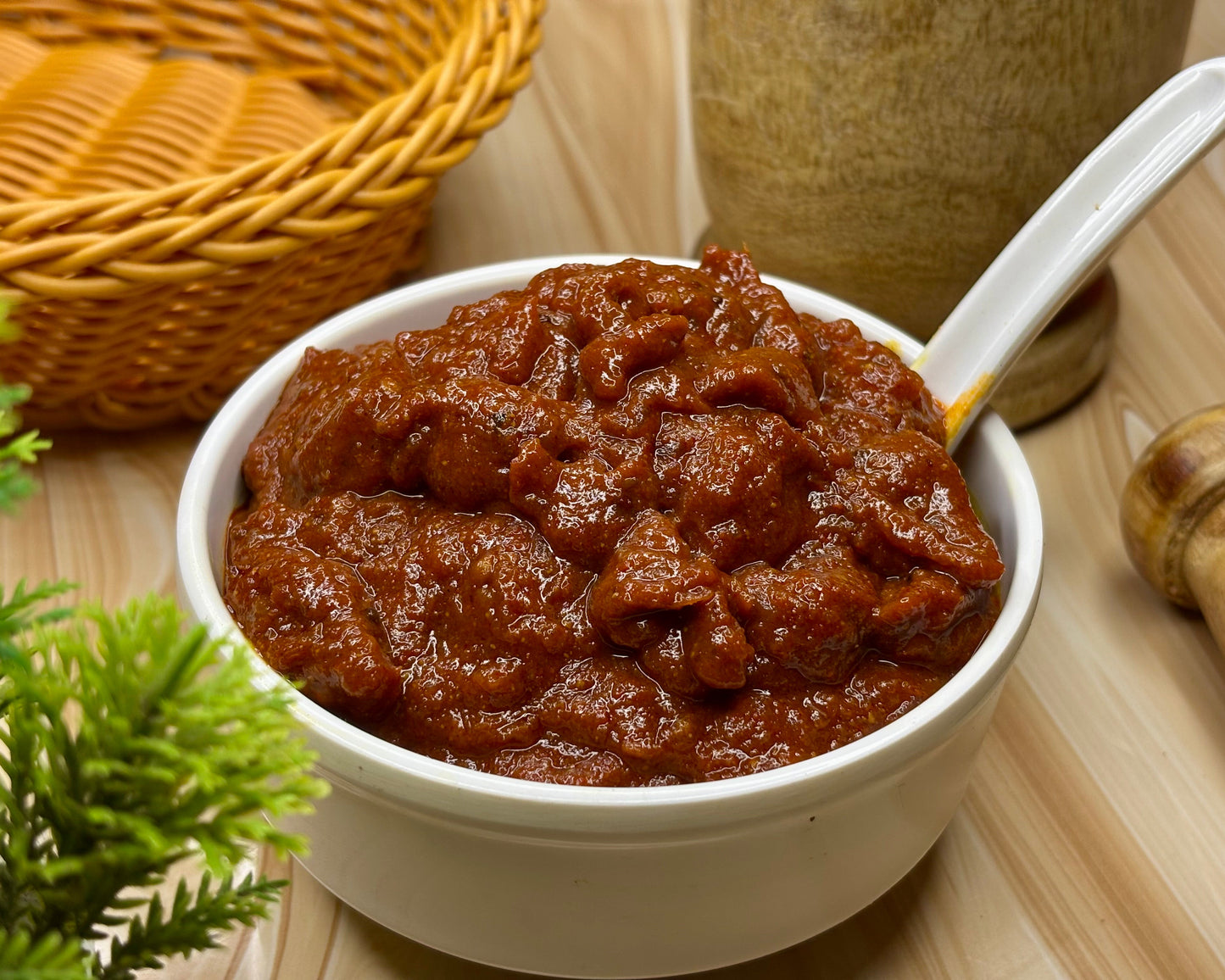 Spicy Tomato Pickle (ଟମାଟୋ ଆଚାର)