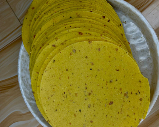 Besan Masala Papad (ବେସନ ମସଲା ପାପଡ଼)