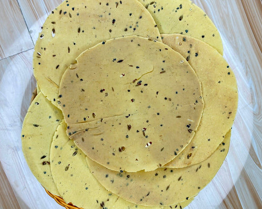 Black Paper Papad (ଗୋଲମରିଚ ପାପଡ)