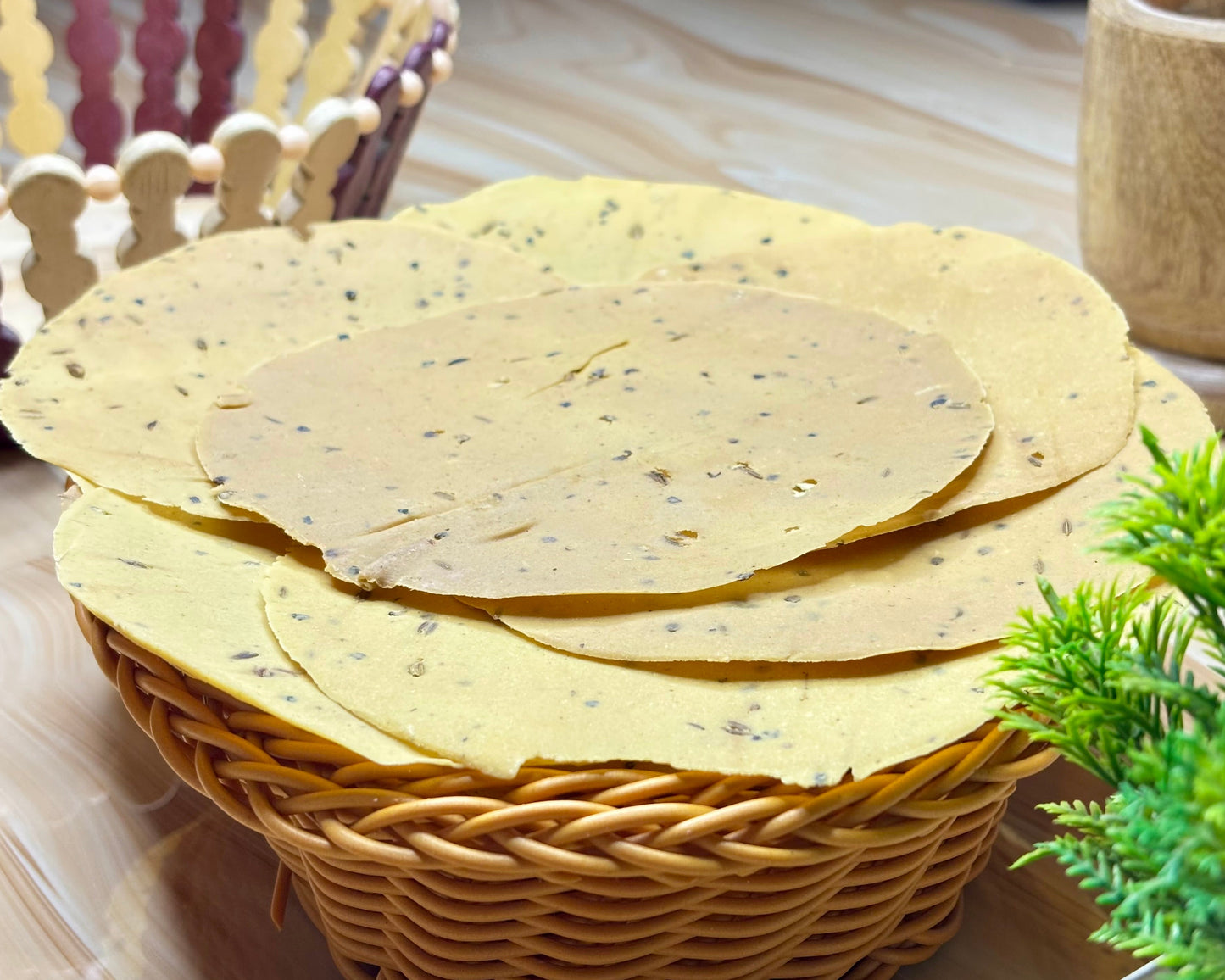 Black Paper Papad (ଗୋଲମରିଚ ପାପଡ)
