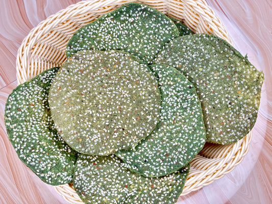 Pudina Special Papad (ପୁଦିନା ସ୍ପେଶାଲ୍ ପାପଡ଼)