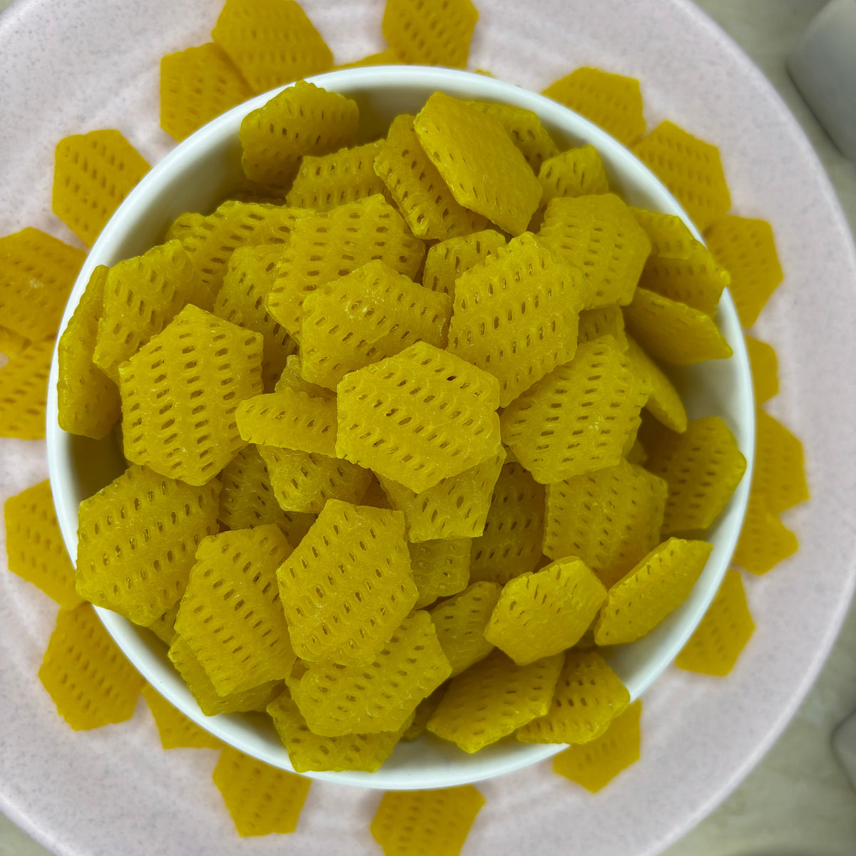 Hexagonal Shape Fryums