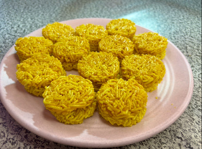 Sev Jaggery Bites (ସେଭ ଗୁଡ଼ ବାଇଟ୍ସ)