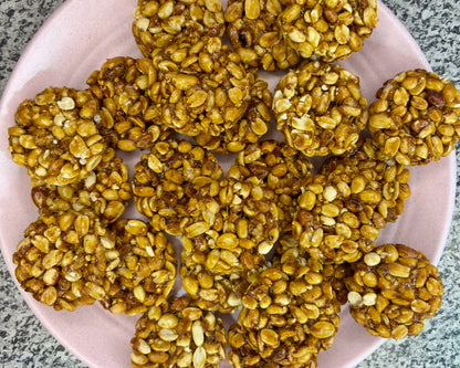 Peanut Jaggery Bites (ଚିନାବାଦାମ ଗୁଡ଼ ବାଇଟ୍ସ)