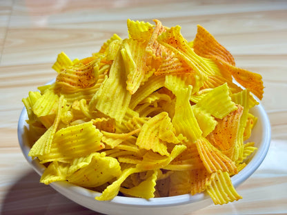 Gathiya Ribbon Chips (ଗାଣ୍ଠିଆ ରିବନ୍ ଚିପ୍ସ)