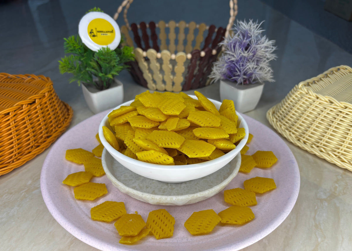 Hexagonal Shape Fryums