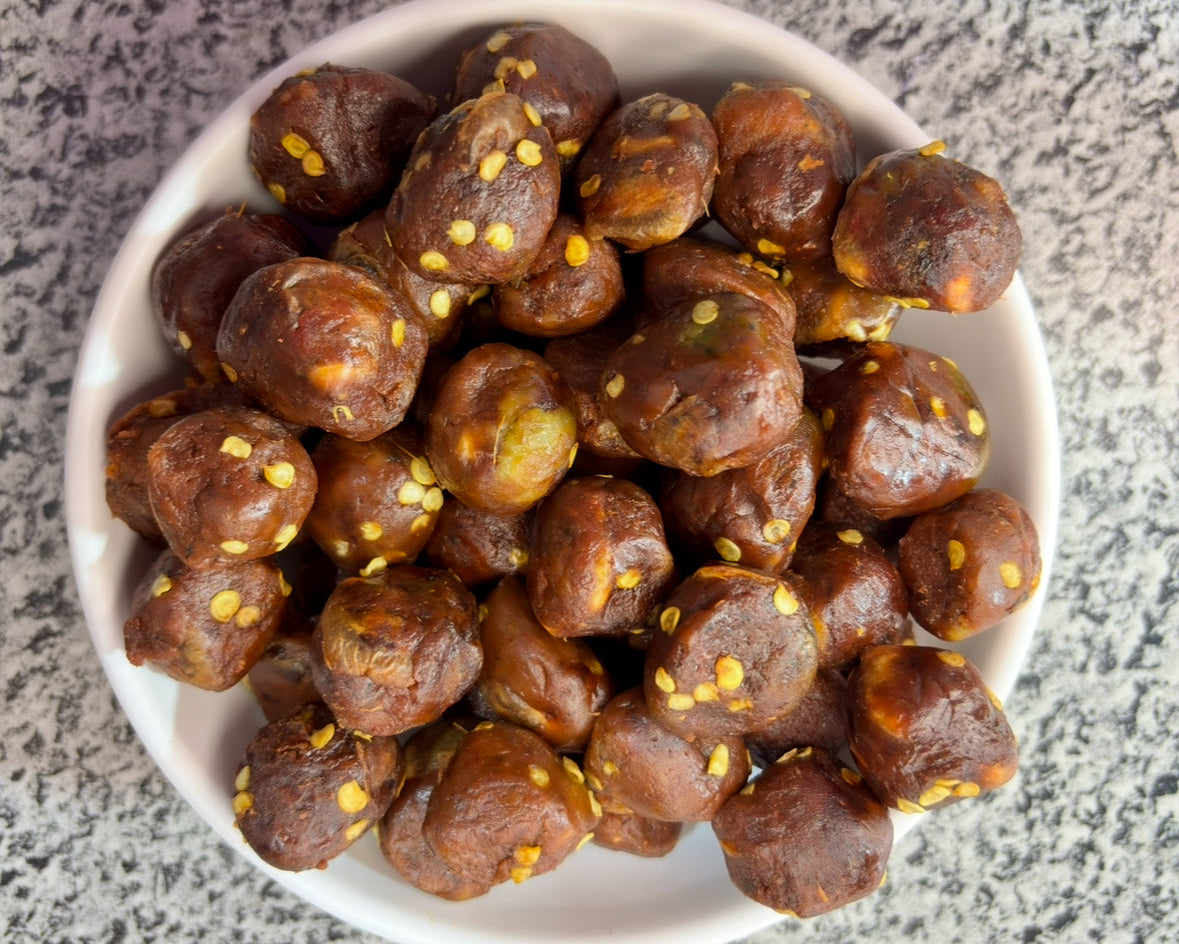 Spicy Tamarind Balls (ମସଲା ତେତୁଲି ଗୋଲି)