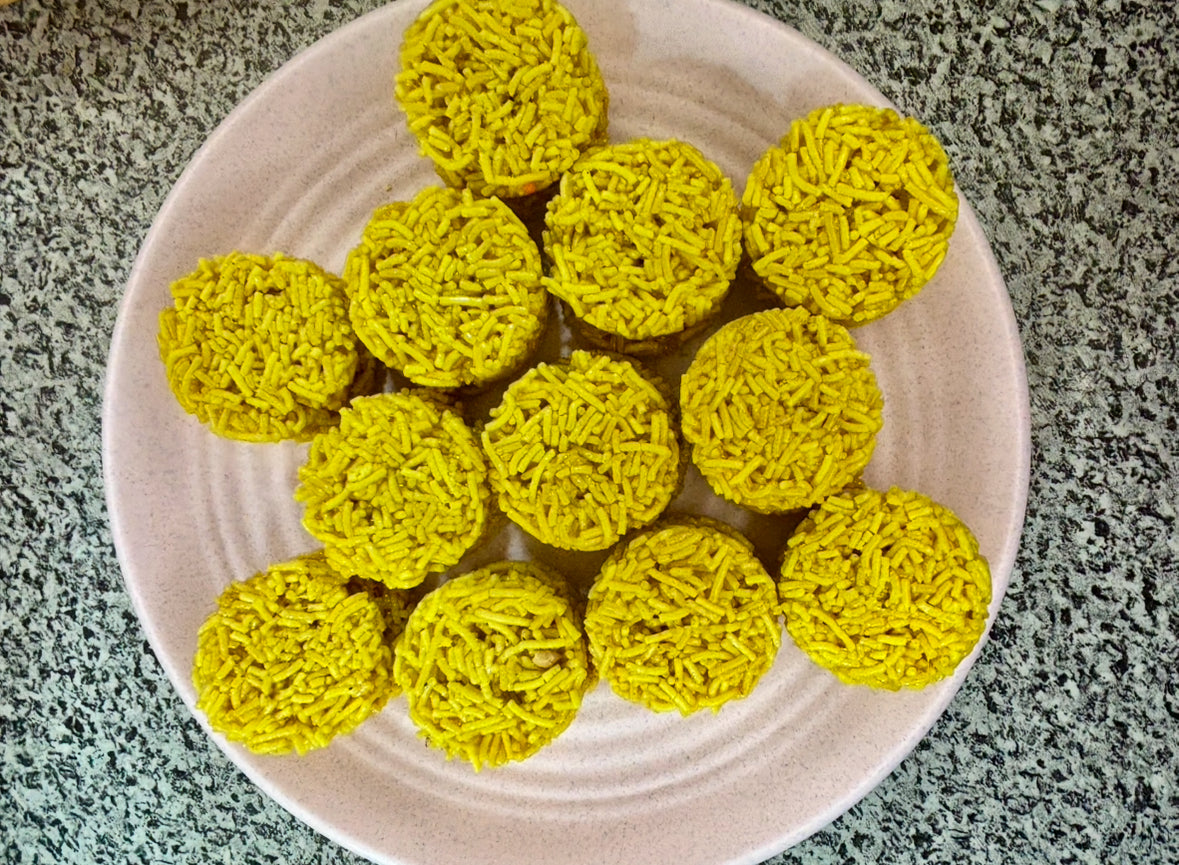 Sev Sugar Bites (ସେଭ ସିନି ବାଇଟ୍ସ)