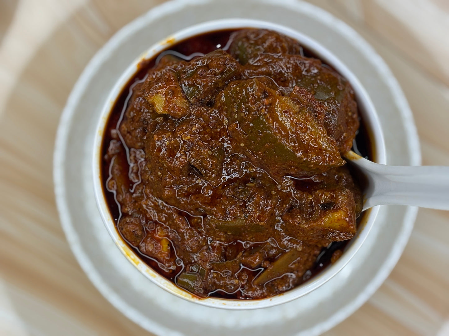 Spicy Mango Masala Pickle (ଆମ୍ବ ମସଲା ଆଚାର)