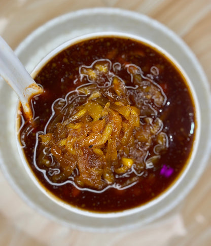 Sweet Mango Chunda Pickle (ମିଠା କୋରା ଆମ୍ବ  ଆଚାର)