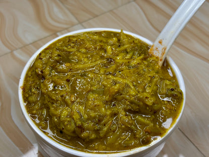 Spicy Mango Chunda Pickle (ରାଗ କୋରା ଆମ୍ବ ଆଚାର)