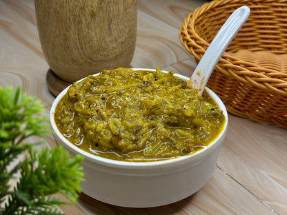 Spicy Mango Chunda Pickle (ରାଗ କୋରା ଆମ୍ବ ଆଚାର)