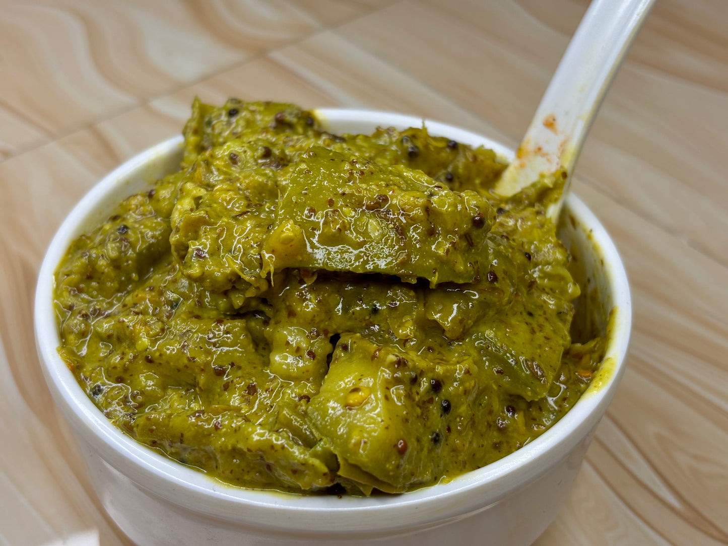 Spicy Mango Mustard Rai Pickle (ଆମ୍ବ ସୋରିଷ ରାଇ ଆଚାର)