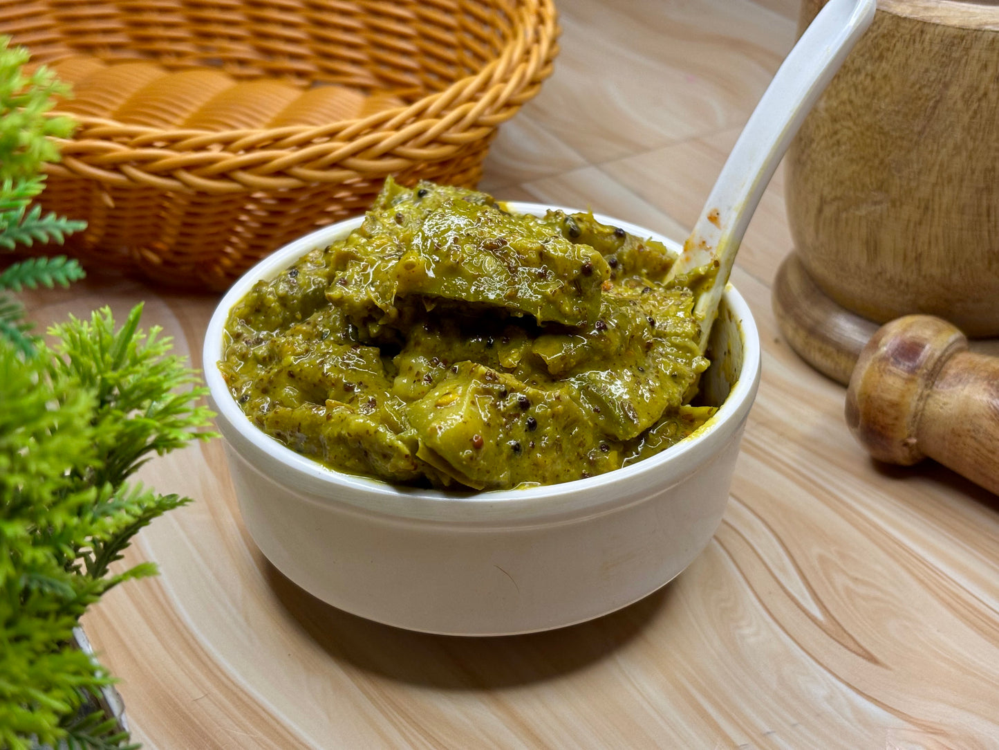 Spicy Mango Mustard Rai Pickle (ଆମ୍ବ ସୋରିଷ ରାଇ ଆଚାର)