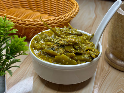 Spicy Green Chilli Pickle (ସବୁଜ ଲଙ୍କା ଆଚାର)