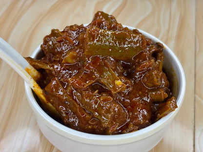 Sweet - Spicy Drumstick Pickle (ସଜନା ଛୁଇଁ ଆଚାର)