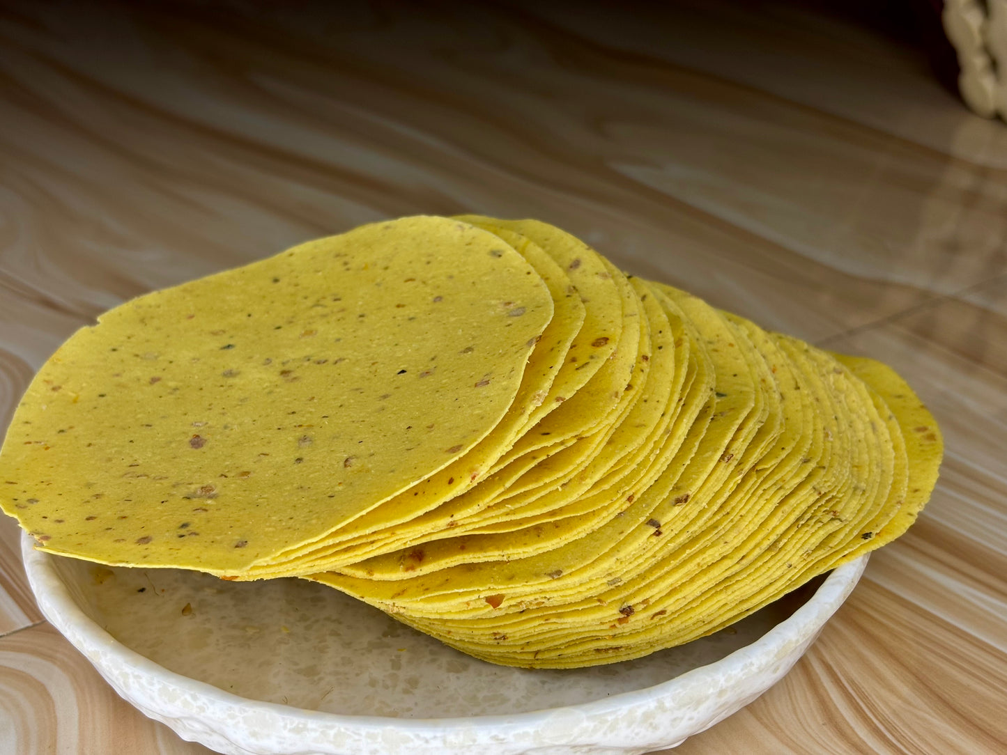 Besan Masala Papad (ବେସନ ମସଲା ପାପଡ଼)