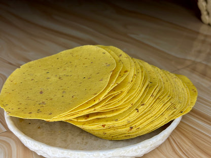 Besan Masala Papad (ବେସନ ମସଲା ପାପଡ଼)