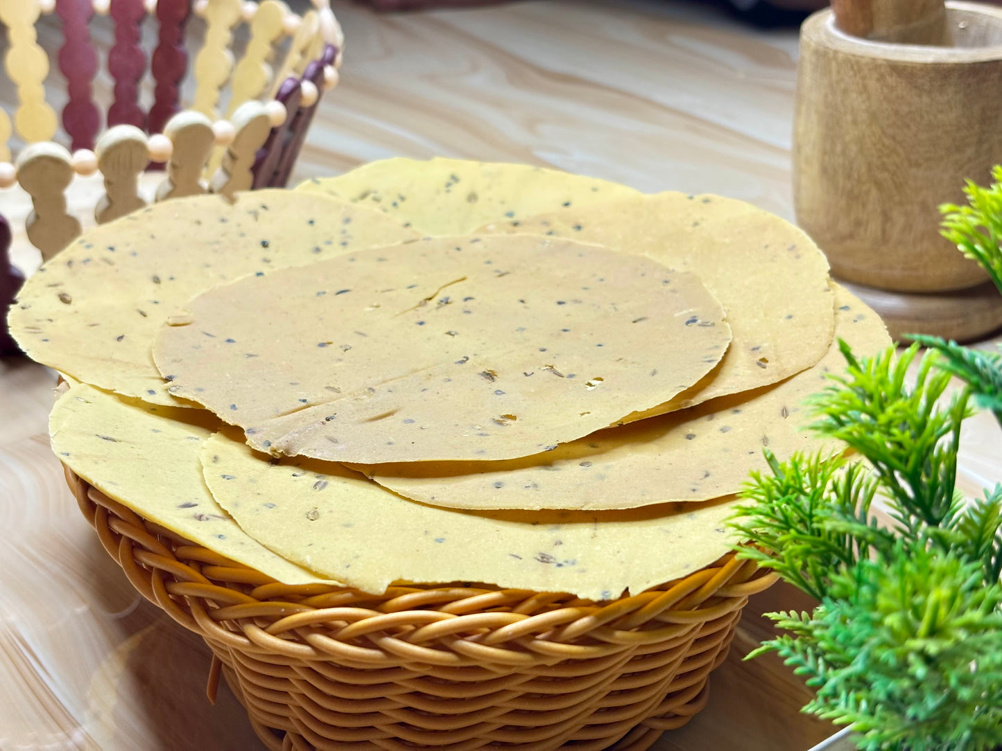 Black Paper Papad (ଗୋଲମରିଚ ପାପଡ)