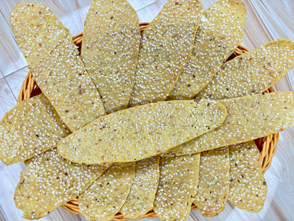 Biri Masala Square Papad (ବିରି ମସଲା ପାପଡ଼)