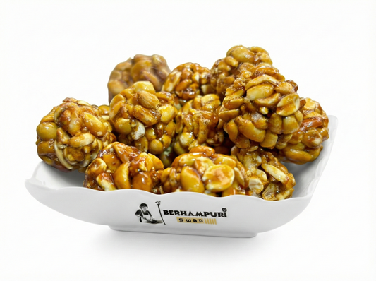 Peanut Jaggery Ladu (ଚିନାବାଦାମ ଗୁଡ଼ ଲଡୁ)