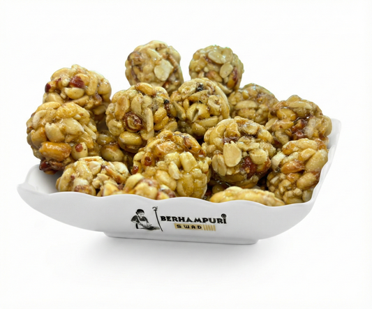 Peanut Sugar Ladu (ଚିନାବାଦାମ ସିନି ଲଡୁ)