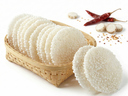 Sagoo Sabudana Papad (ସାଗୋ ସାବୁଦାନା ପାପଡ଼)