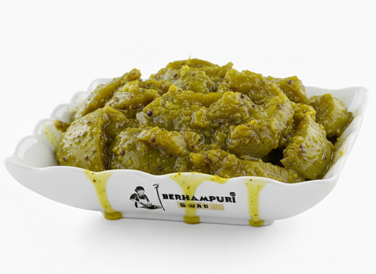 Spicy Mango Mustard Rai Pickle (ଆମ୍ବ ସୋରିଷ ରାଇ ଆଚାର)