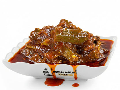 Sweet - Spicy Drumstick Pickle (ସଜନା ଛୁଇଁ ଆଚାର)