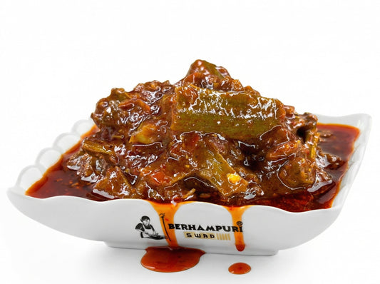 Sweet - Spicy Drumstick Pickle (ସଜନା ଛୁଇଁ ଆଚାର)